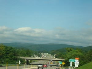 Photo of a section of the Chestnut Ridge outside of Latrobe, PA Copyright 2012 Stan Gordon