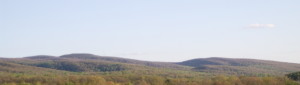 A section of the Chestnut Ridge in Westmoreland County, PA where there has been a history of Bigfoot and UFO sightings.