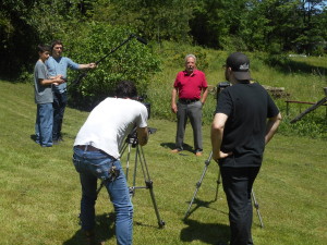 Tom Ankney with the Small Town Monsters crew tells his story for the first time about seeing a UFO hovering over the Chestnut Ridge.