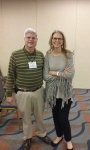 Stan with Movie Star and Author, Lindsay Wagner (The Bionic Woman.)