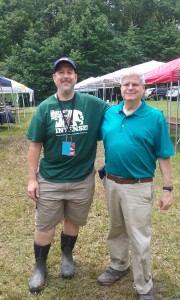 (left to right) Eric Altman, Bigfoot Researcher and organizer of the 2019 Bigfoot event.